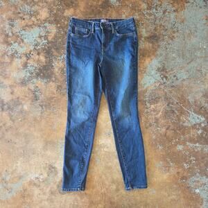 NYDJ Ami Skinny Jeans Size 4 Medium Wash MSSD8706 Lift Tuck Slimming Stretch